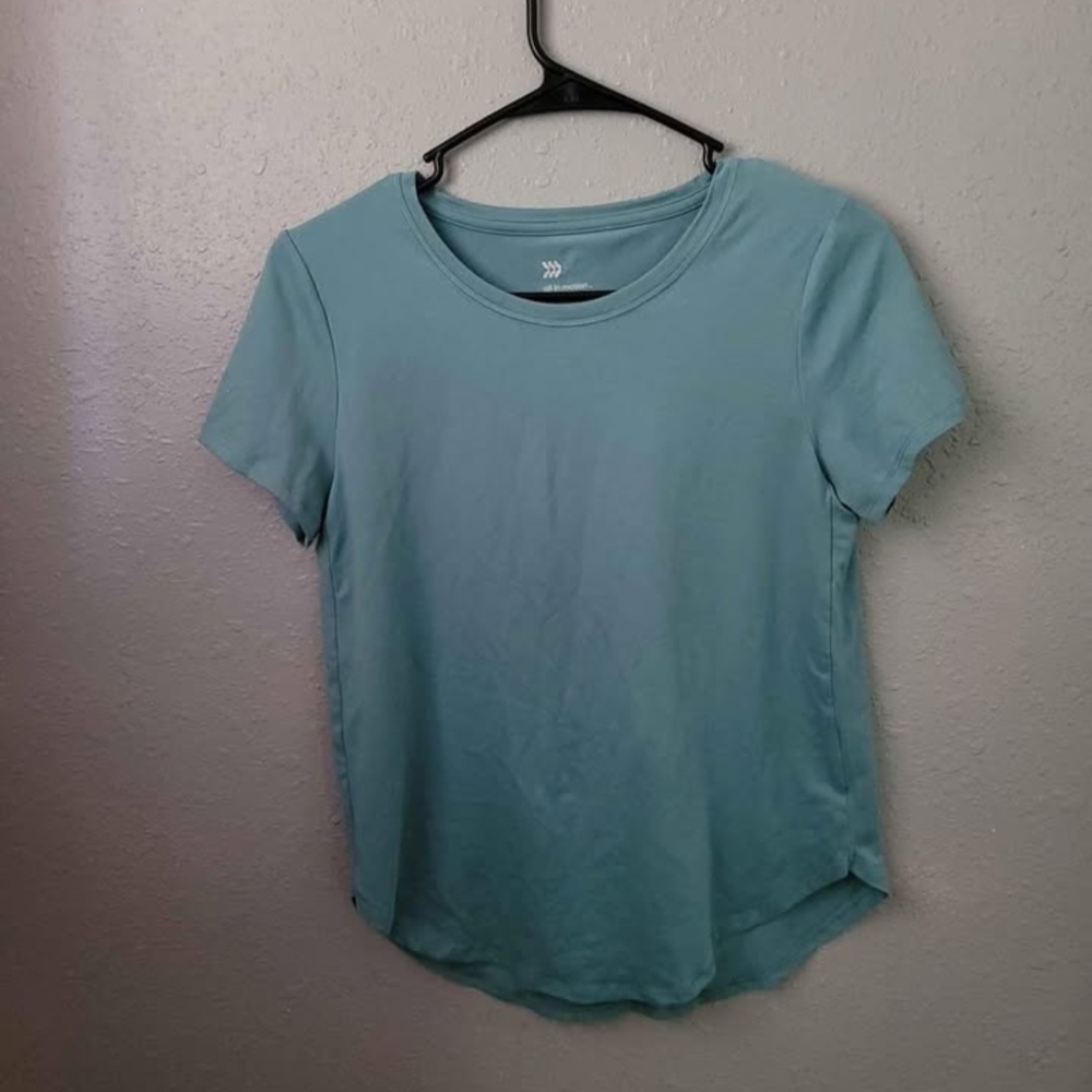 All in Motion Womens Size XS Short Sleeve Crew Neck Top